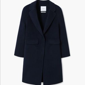 Mango Lapels Handmade Wool Coat
